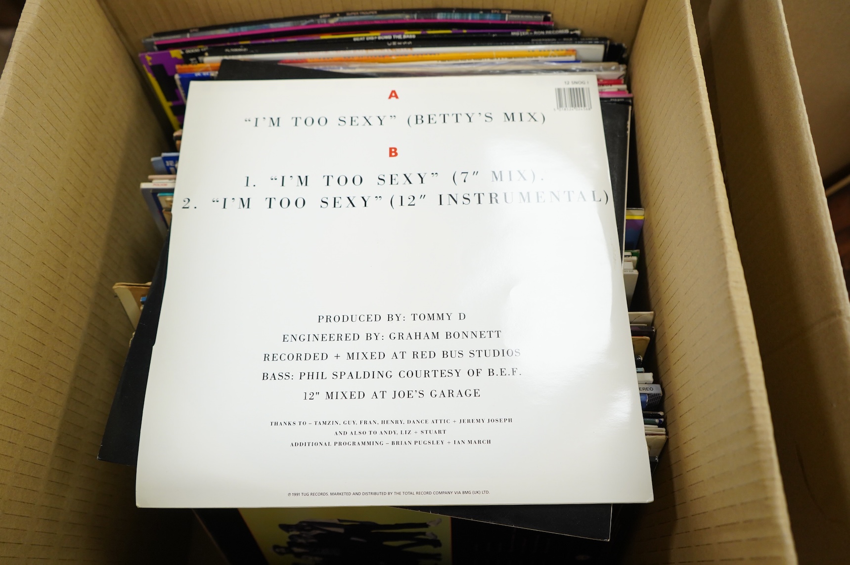 A collection of LP record albums and a few 12” singles, artists including; ABBA, Madonna, Sammy Davis Junior, Genesis, Pet Shop Boys, Janet Jackson, Spandau Ballet, Jean-Michel Jarre, Cliff Richard, Michael Jackson, Wet